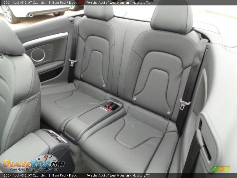 Rear Seat of 2014 Audi A5 2.0T Cabriolet Photo #22