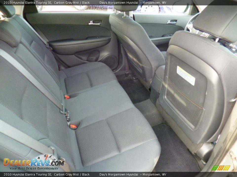 2010 Hyundai Elantra Touring SE Carbon Gray Mist / Black Photo #12