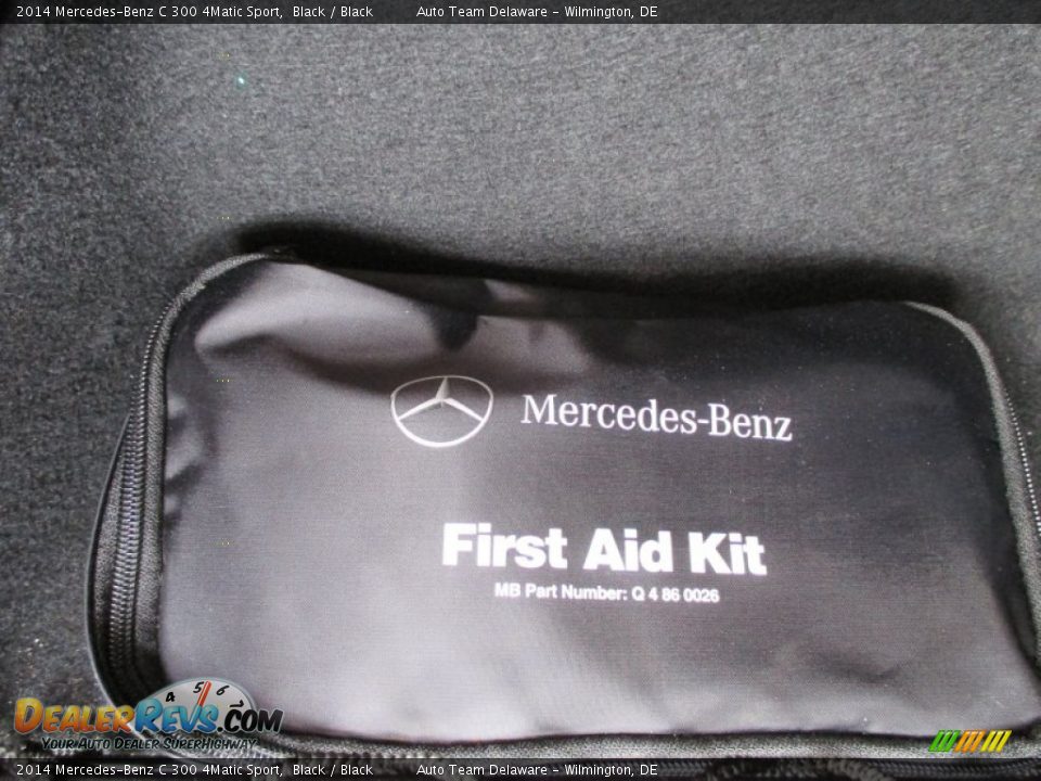 2014 Mercedes-Benz C 300 4Matic Sport Black / Black Photo #23