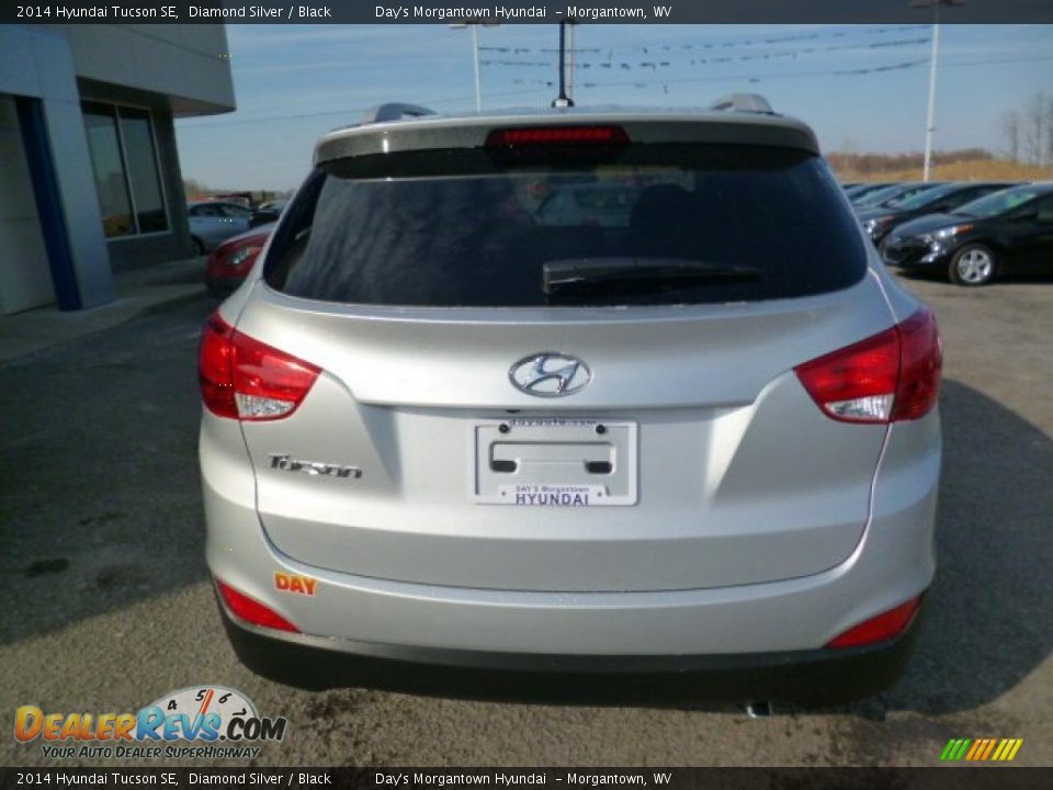 2014 Hyundai Tucson SE Diamond Silver / Black Photo #6