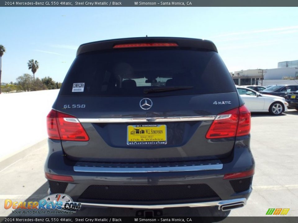 2014 Mercedes-Benz GL 550 4Matic Steel Grey Metallic / Black Photo #5