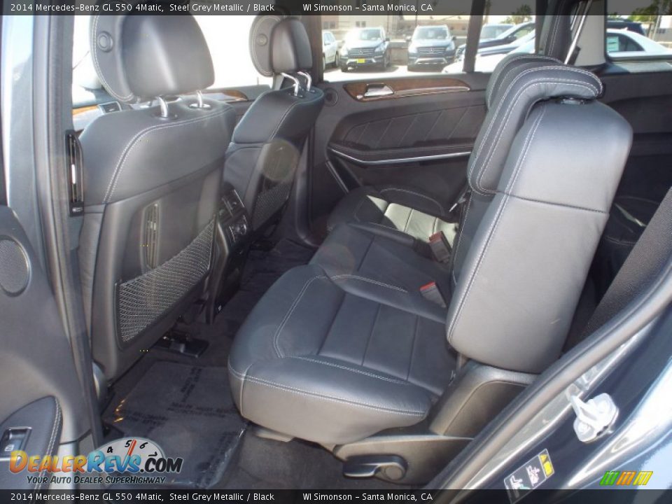 2014 Mercedes-Benz GL 550 4Matic Steel Grey Metallic / Black Photo #8