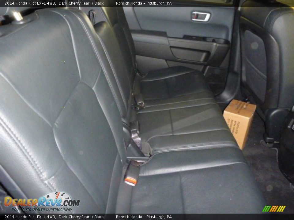2014 Honda Pilot EX-L 4WD Dark Cherry Pearl / Black Photo #4
