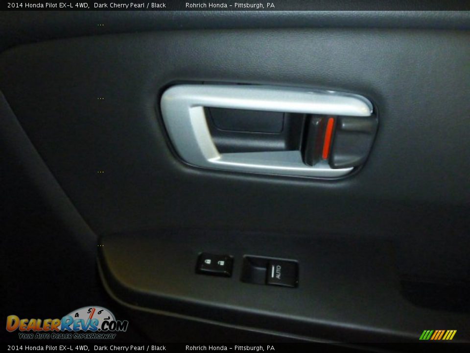 2014 Honda Pilot EX-L 4WD Dark Cherry Pearl / Black Photo #5