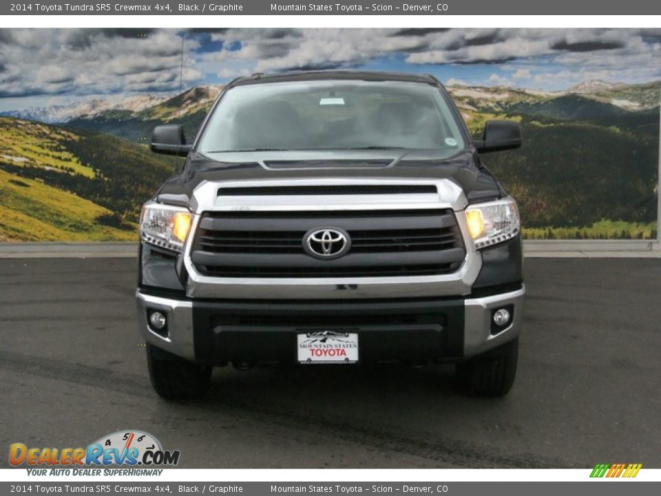 2014 Toyota Tundra SR5 Crewmax 4x4 Black / Graphite Photo #2