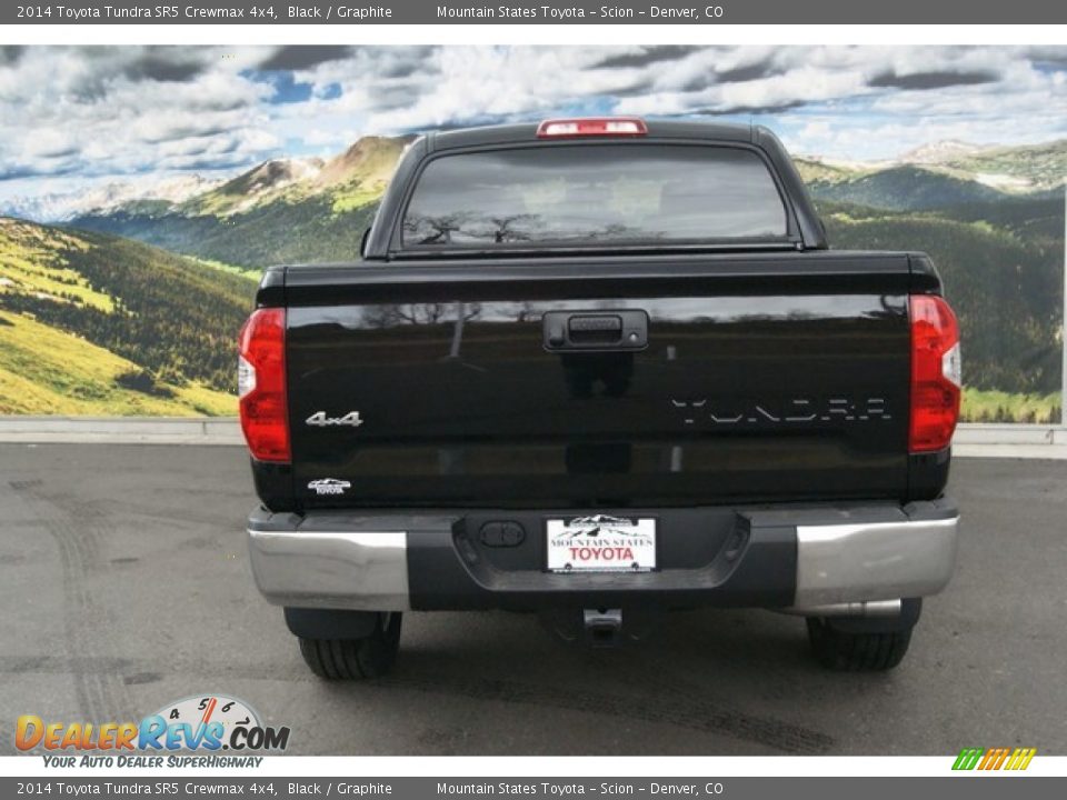 2014 Toyota Tundra SR5 Crewmax 4x4 Black / Graphite Photo #4