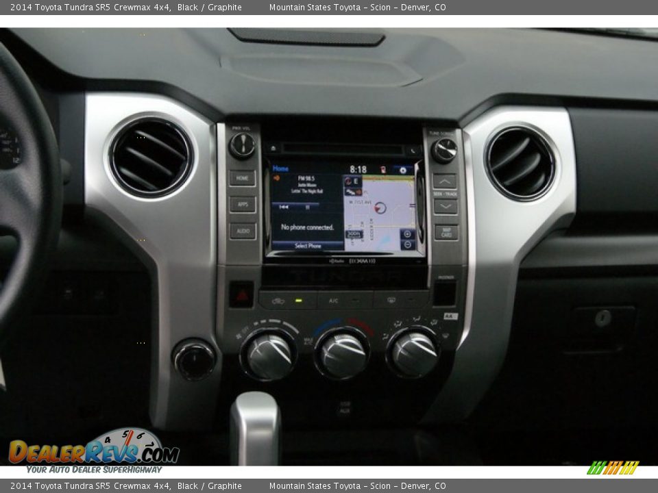 2014 Toyota Tundra SR5 Crewmax 4x4 Black / Graphite Photo #6