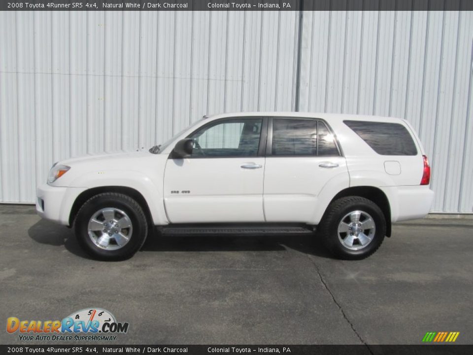 2008 Toyota 4Runner SR5 4x4 Natural White / Dark Charcoal Photo #2