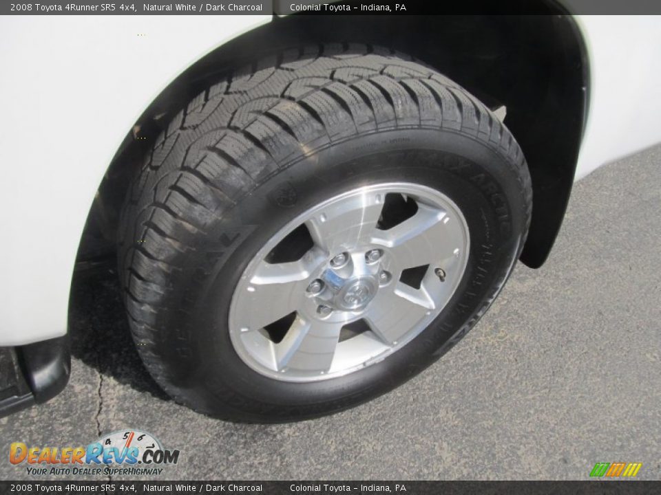 2008 Toyota 4Runner SR5 4x4 Natural White / Dark Charcoal Photo #3