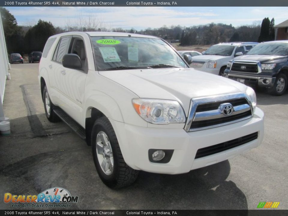 2008 Toyota 4Runner SR5 4x4 Natural White / Dark Charcoal Photo #7
