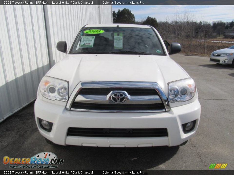 2008 Toyota 4Runner SR5 4x4 Natural White / Dark Charcoal Photo #8