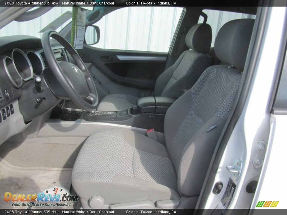 2008 Toyota 4Runner SR5 4x4 Natural White / Dark Charcoal Photo #11