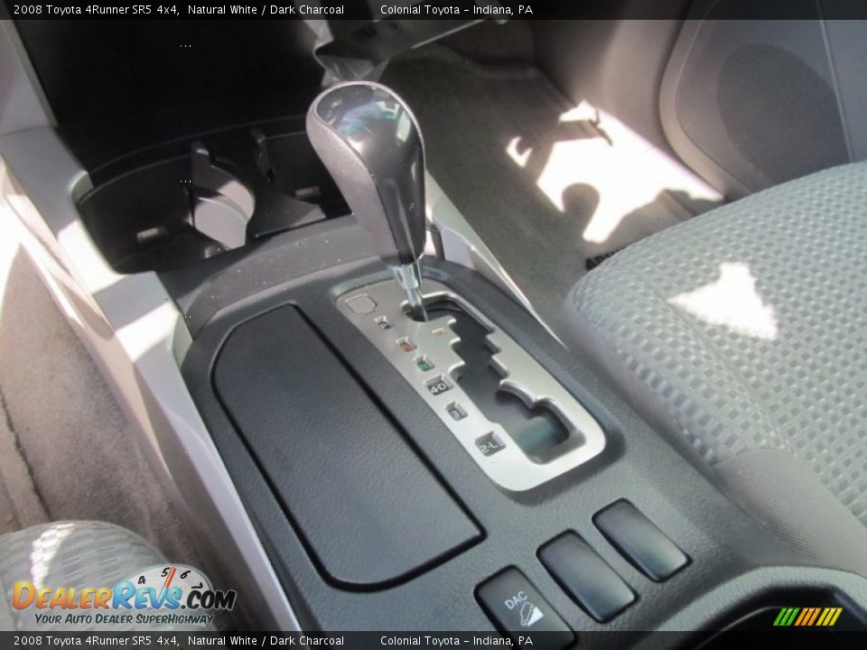 2008 Toyota 4Runner SR5 4x4 Natural White / Dark Charcoal Photo #15