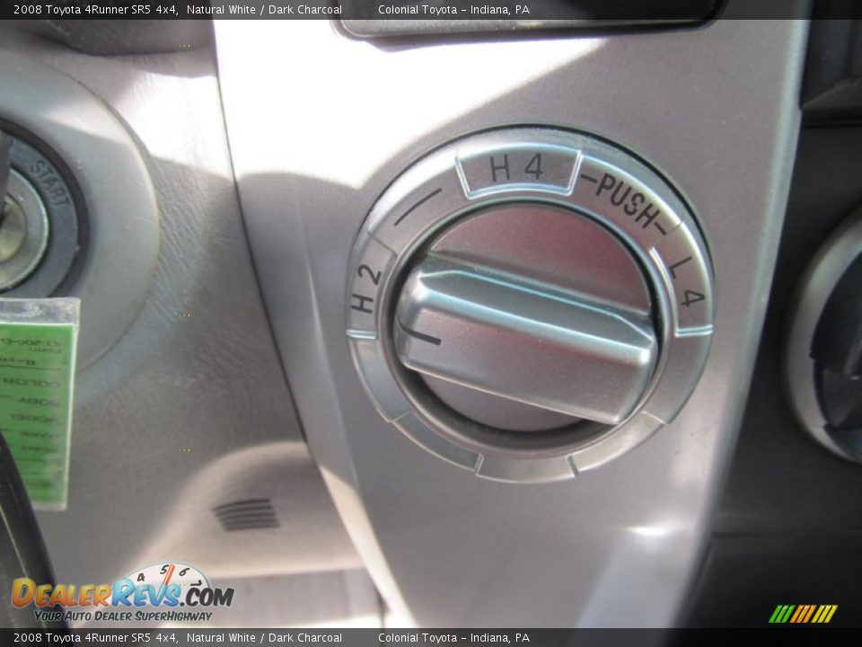 2008 Toyota 4Runner SR5 4x4 Natural White / Dark Charcoal Photo #17