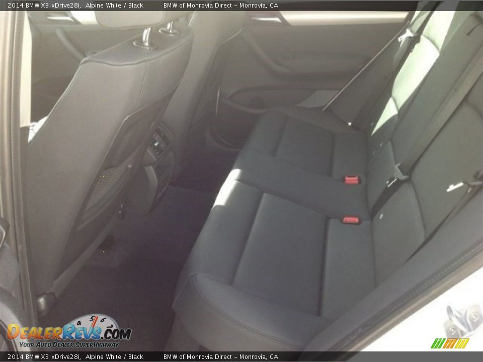 2014 BMW X3 xDrive28i Alpine White / Black Photo #5