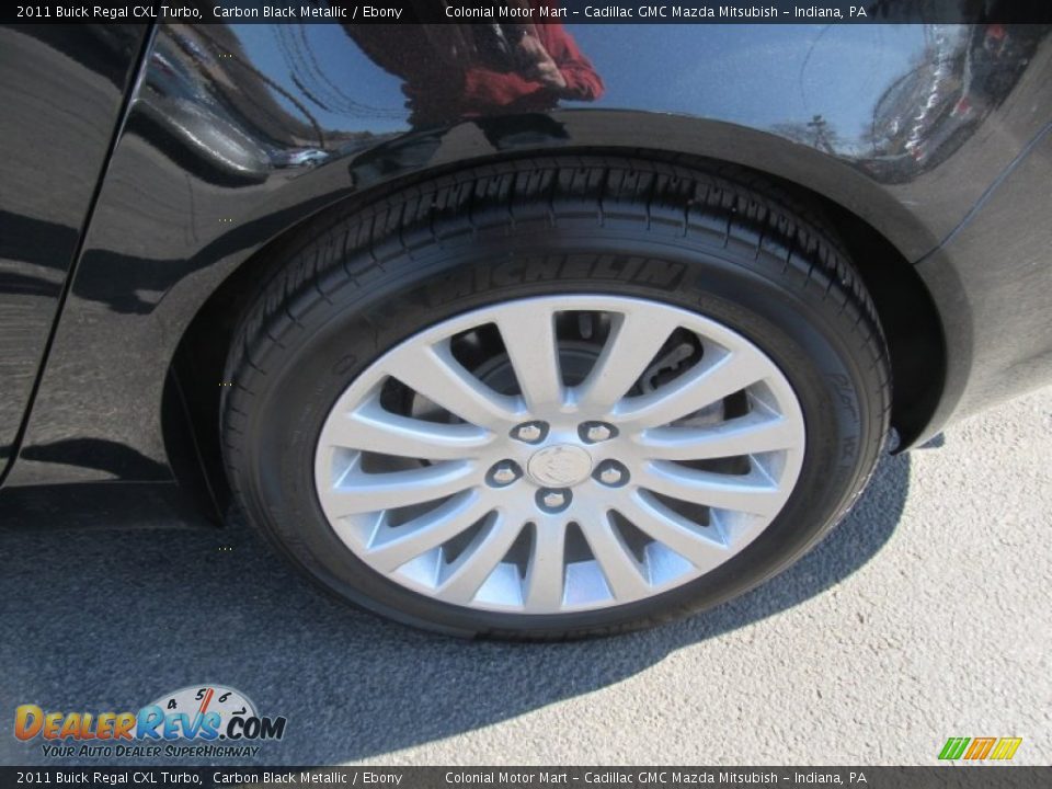 2011 Buick Regal CXL Turbo Carbon Black Metallic / Ebony Photo #3