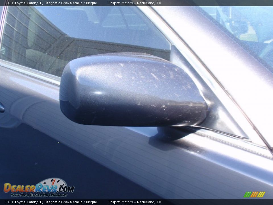 2011 Toyota Camry LE Magnetic Gray Metallic / Bisque Photo #16