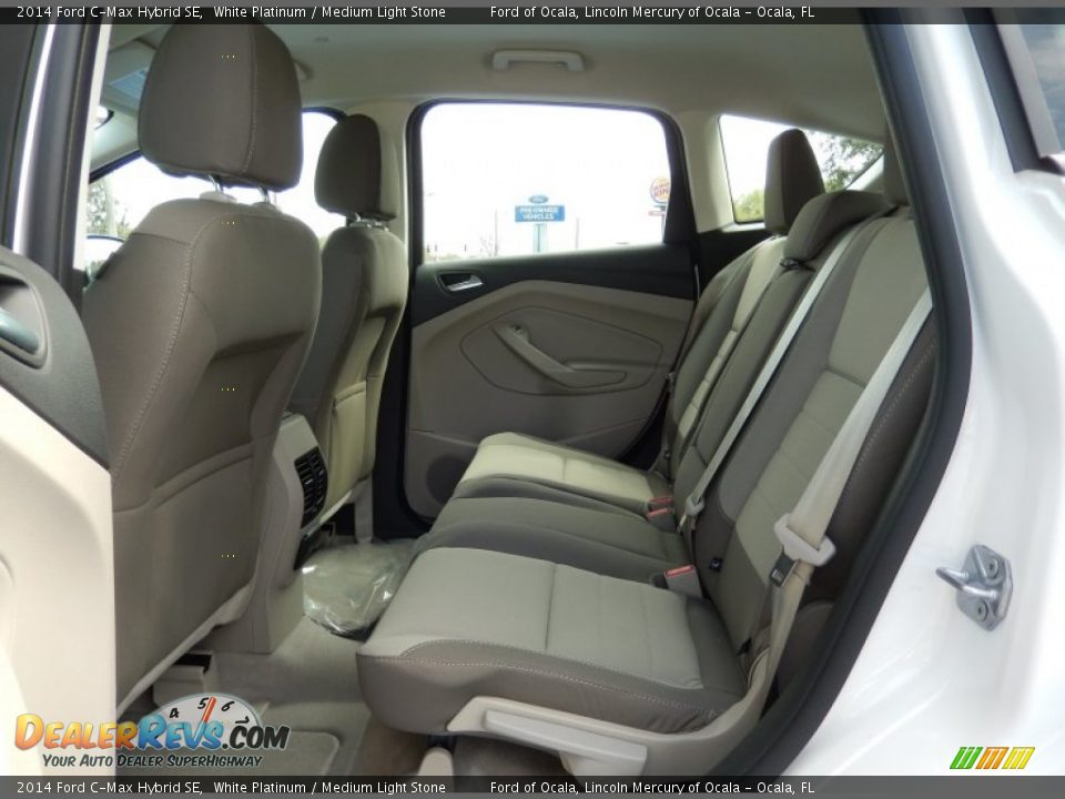 Rear Seat of 2014 Ford C-Max Hybrid SE Photo #8