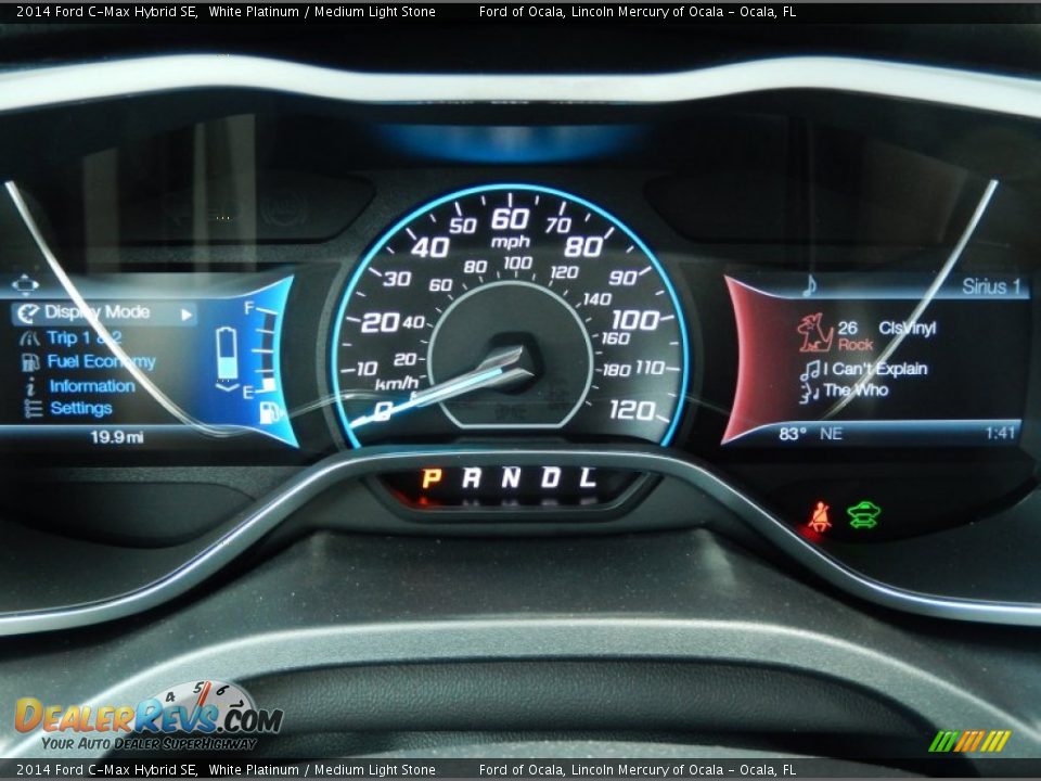 2014 Ford C-Max Hybrid SE Gauges Photo #10