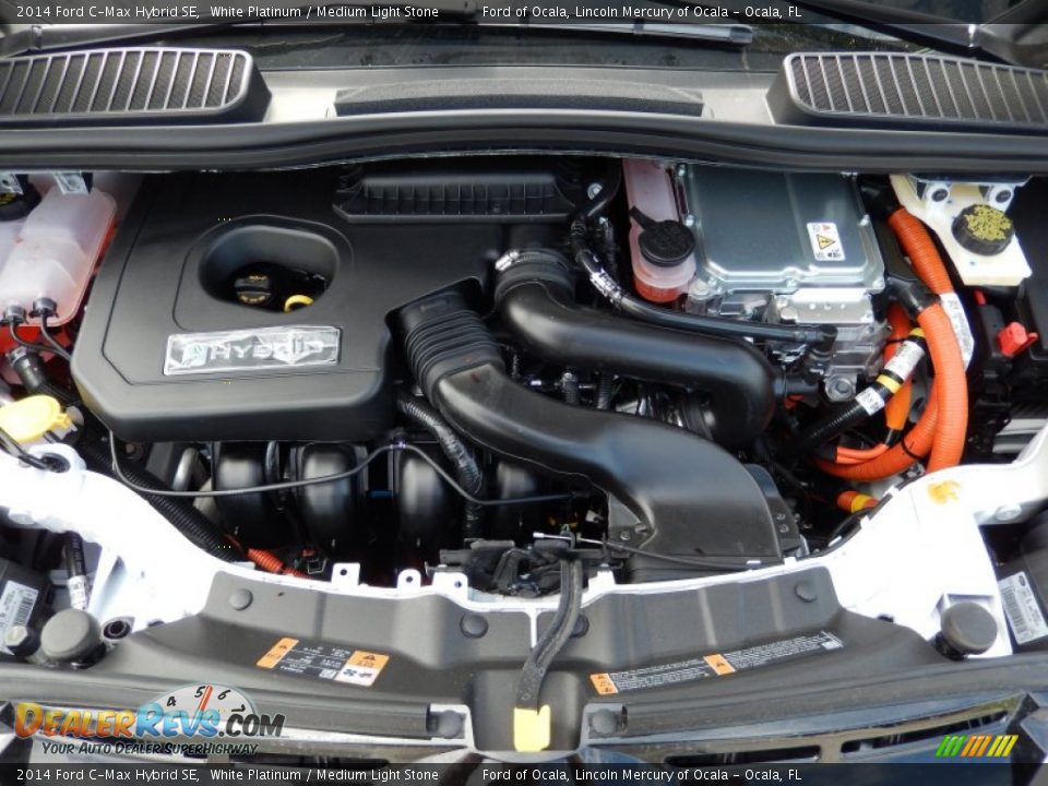 2014 Ford C-Max Hybrid SE 2.0 Liter Atkinson-Cycle DOHC 16-Valve 4 Cylinder Gasoline/Electric Hybrid Engine Photo #12
