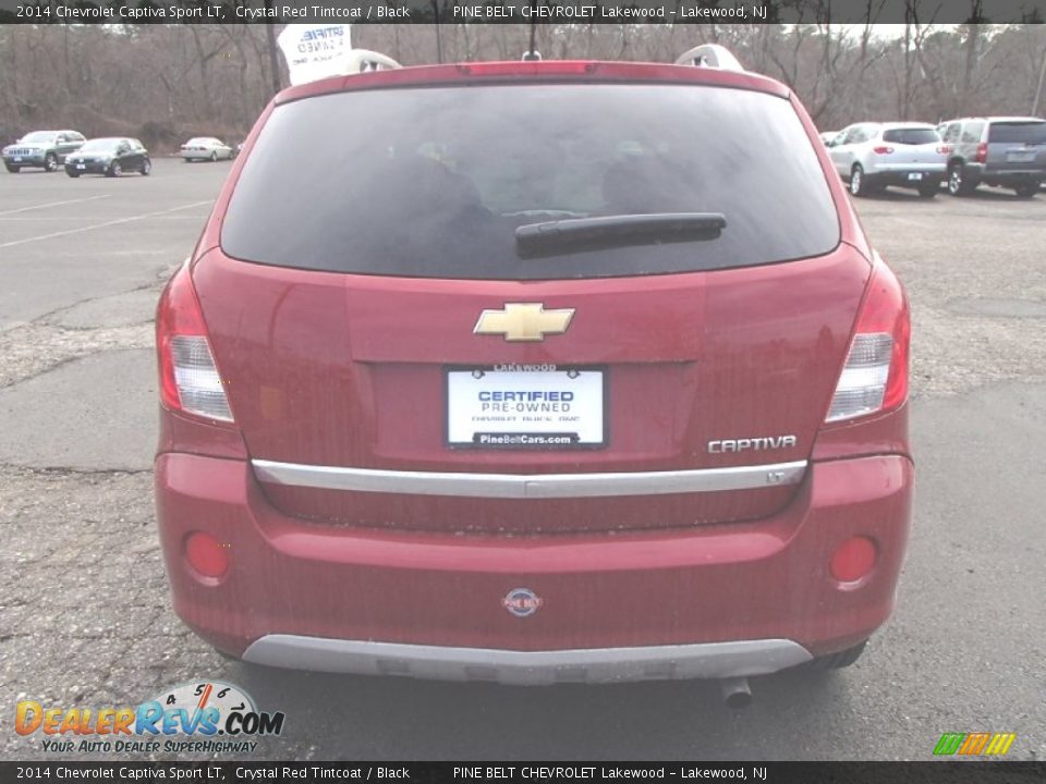 2014 Chevrolet Captiva Sport LT Crystal Red Tintcoat / Black Photo #5