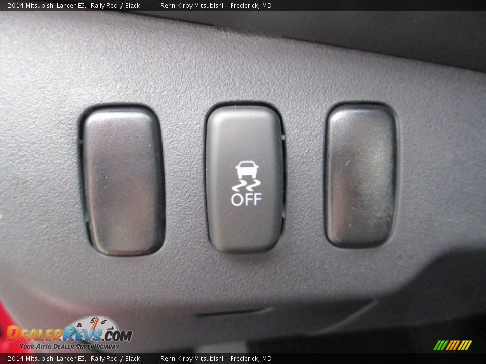 2014 Mitsubishi Lancer ES Rally Red / Black Photo #14