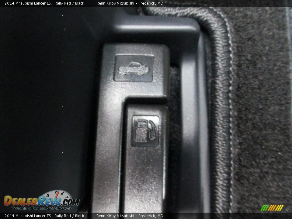 2014 Mitsubishi Lancer ES Rally Red / Black Photo #15