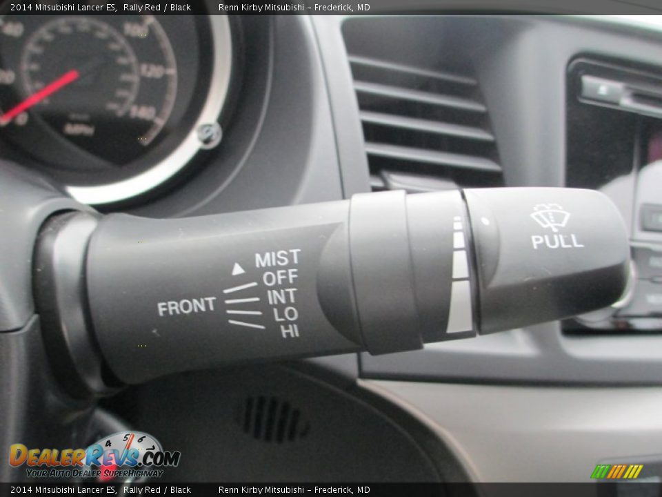 2014 Mitsubishi Lancer ES Rally Red / Black Photo #19