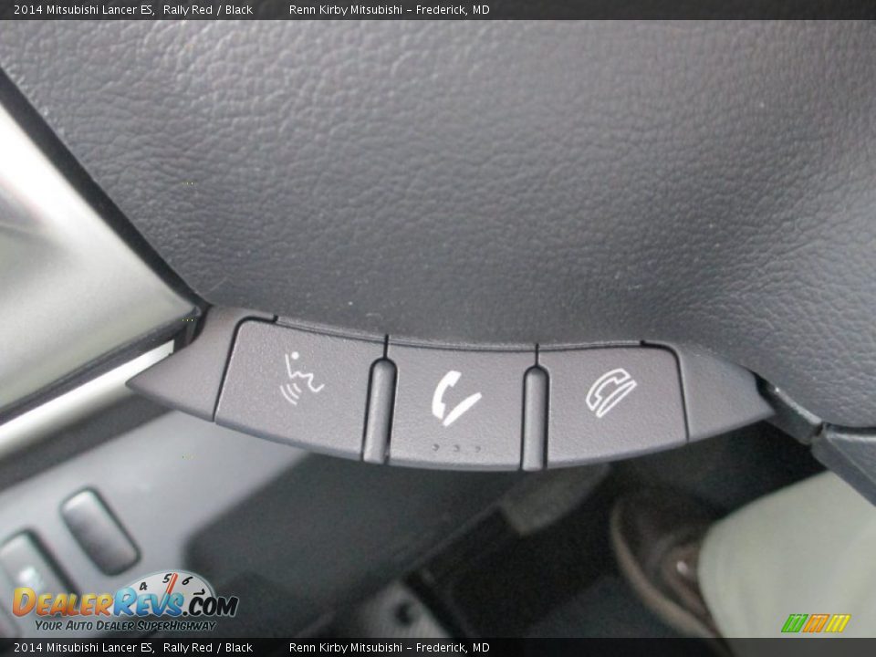 2014 Mitsubishi Lancer ES Rally Red / Black Photo #22
