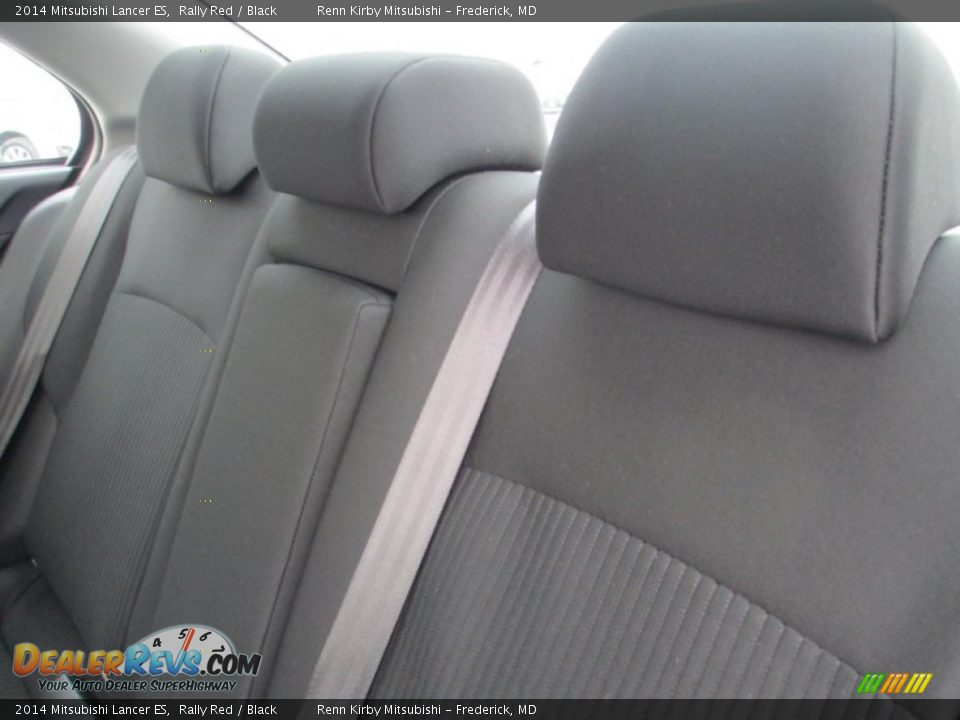 2014 Mitsubishi Lancer ES Rally Red / Black Photo #27