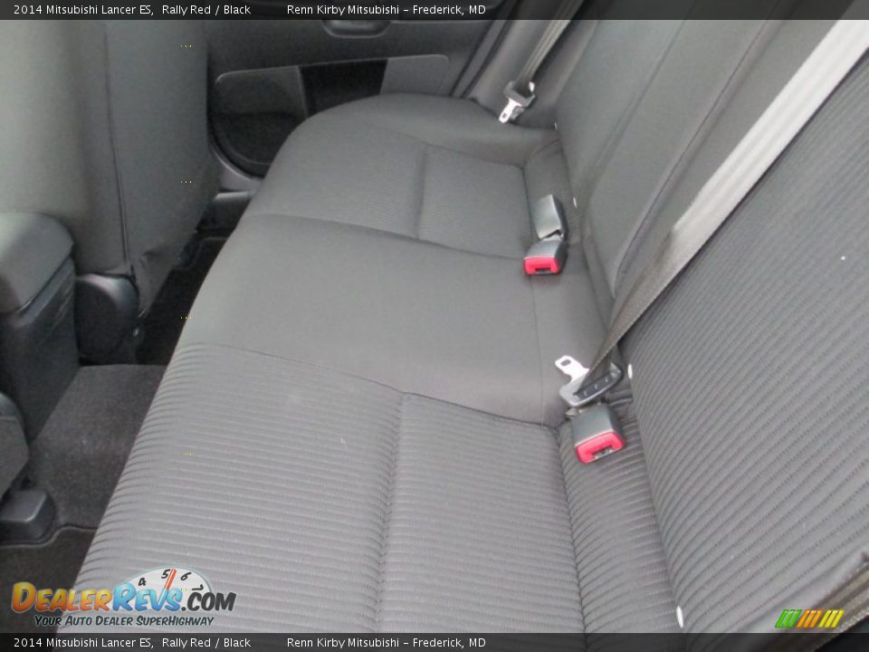 2014 Mitsubishi Lancer ES Rally Red / Black Photo #28