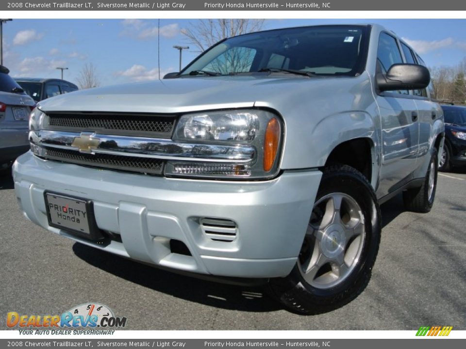 2008 Chevrolet TrailBlazer LT Silverstone Metallic / Light Gray Photo #1