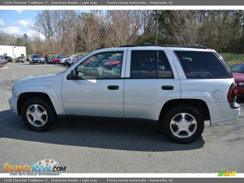 2008 Chevrolet TrailBlazer LT Silverstone Metallic / Light Gray Photo #3