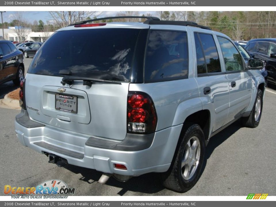 2008 Chevrolet TrailBlazer LT Silverstone Metallic / Light Gray Photo #5