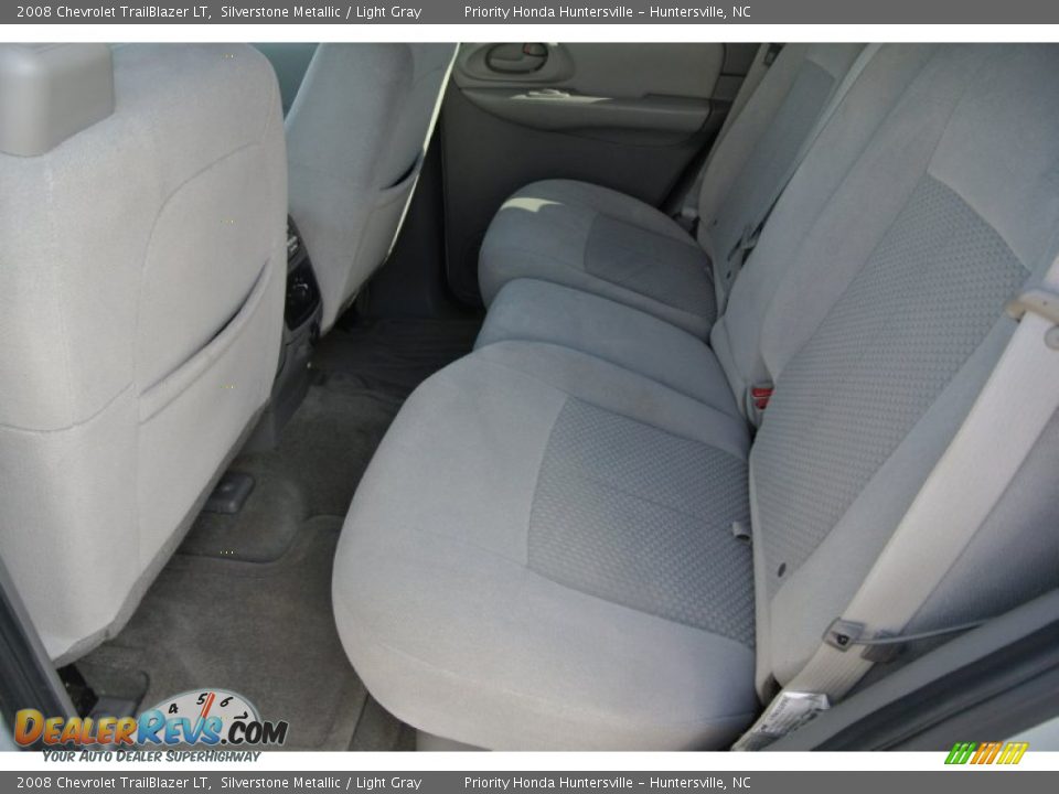 2008 Chevrolet TrailBlazer LT Silverstone Metallic / Light Gray Photo #15