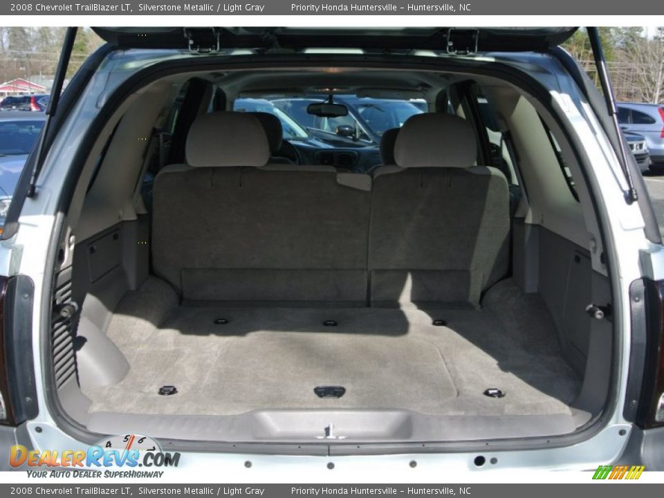 2008 Chevrolet TrailBlazer LT Silverstone Metallic / Light Gray Photo #16