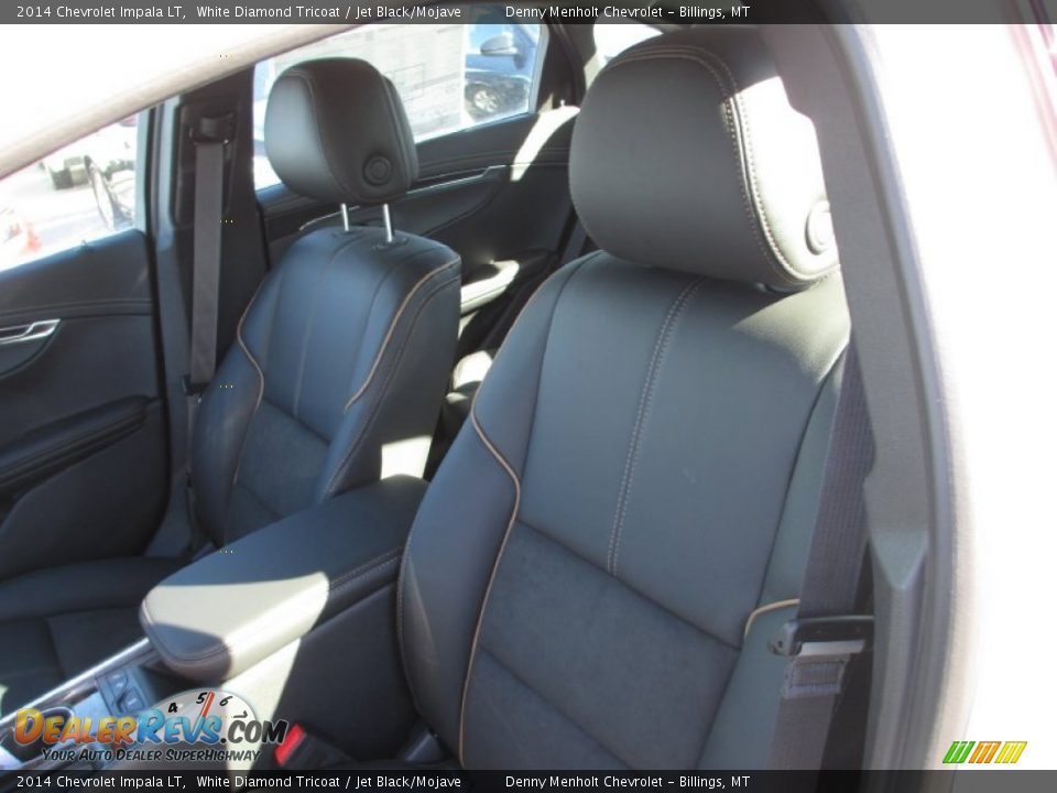 2014 Chevrolet Impala LT White Diamond Tricoat / Jet Black/Mojave Photo #11