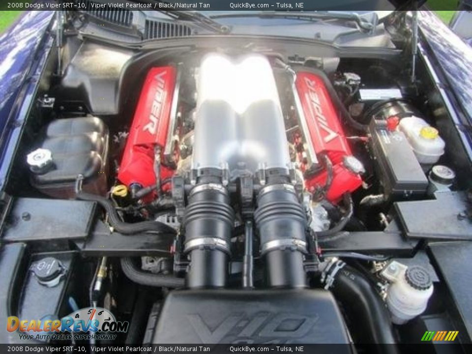 2008 Dodge Viper SRT-10 8.4 Liter OHV 20-Valve VVT V10 Engine Photo #14