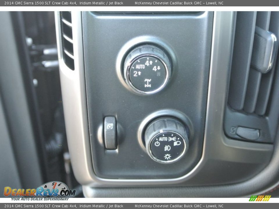 2014 GMC Sierra 1500 SLT Crew Cab 4x4 Iridium Metallic / Jet Black Photo #11