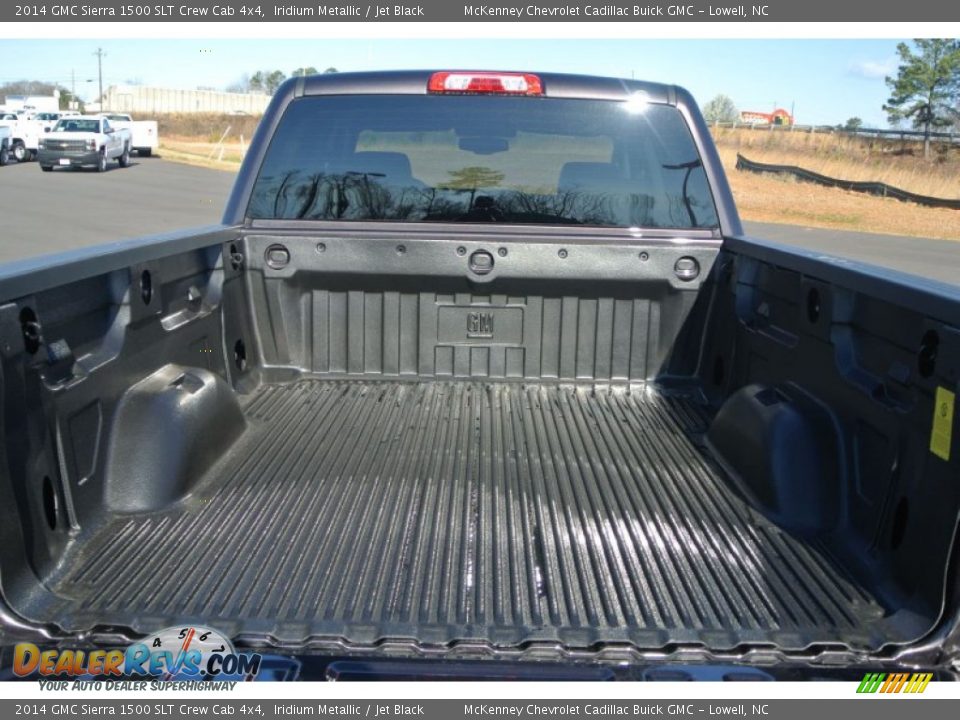 2014 GMC Sierra 1500 SLT Crew Cab 4x4 Iridium Metallic / Jet Black Photo #18