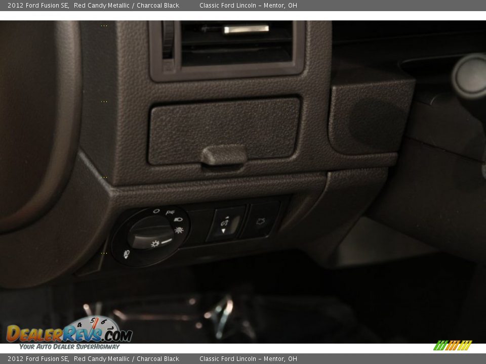 2012 Ford Fusion SE Red Candy Metallic / Charcoal Black Photo #5