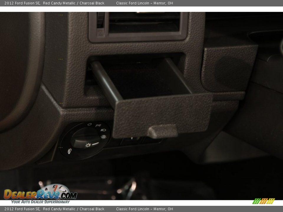 2012 Ford Fusion SE Red Candy Metallic / Charcoal Black Photo #6
