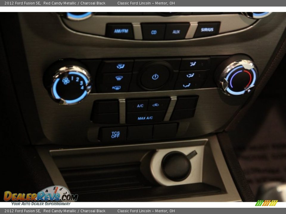 2012 Ford Fusion SE Red Candy Metallic / Charcoal Black Photo #12
