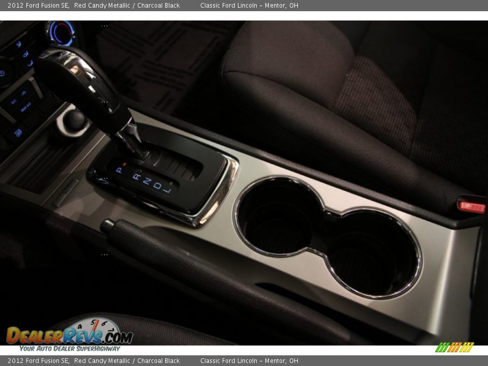 2012 Ford Fusion SE Red Candy Metallic / Charcoal Black Photo #13