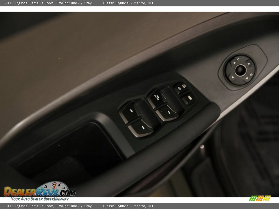 2013 Hyundai Santa Fe Sport Twilight Black / Gray Photo #6