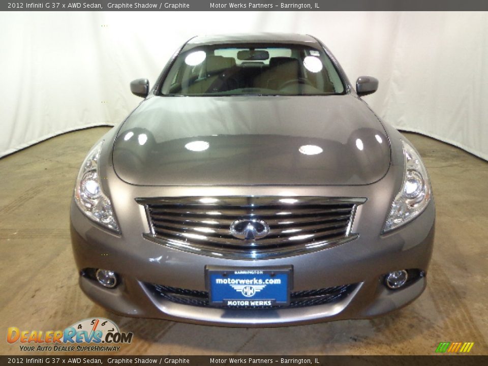 2012 Infiniti G 37 x AWD Sedan Graphite Shadow / Graphite Photo #2
