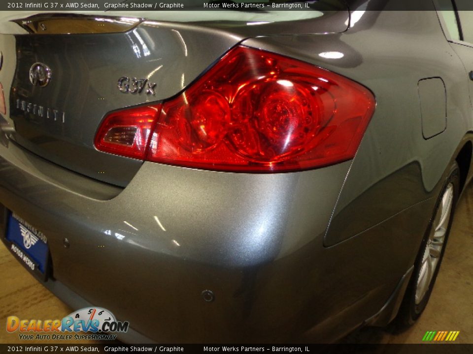2012 Infiniti G 37 x AWD Sedan Graphite Shadow / Graphite Photo #5