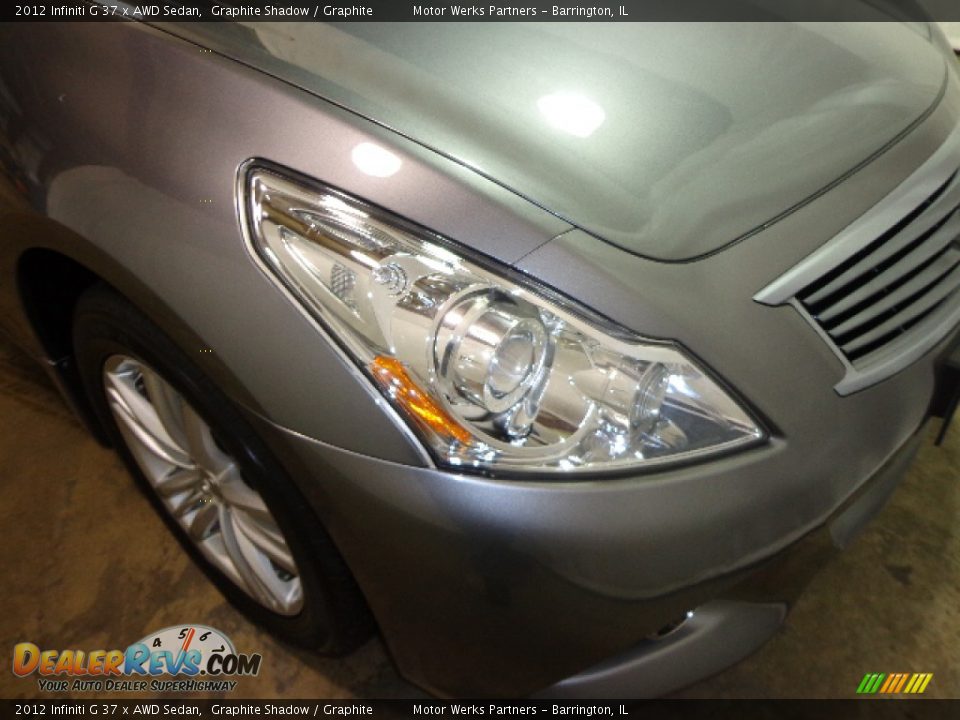 2012 Infiniti G 37 x AWD Sedan Graphite Shadow / Graphite Photo #8