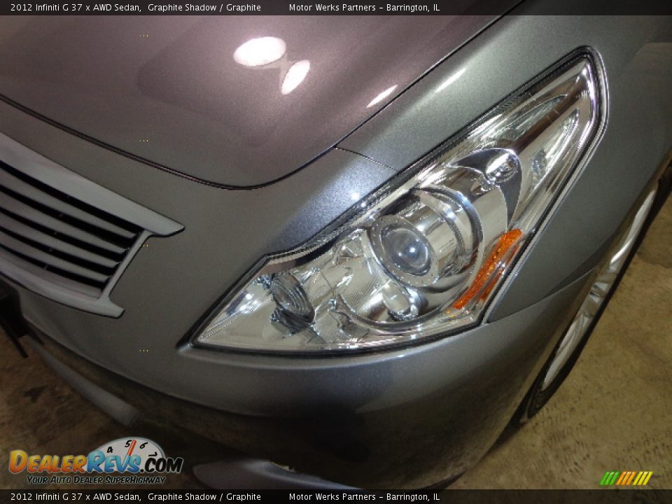 2012 Infiniti G 37 x AWD Sedan Graphite Shadow / Graphite Photo #9