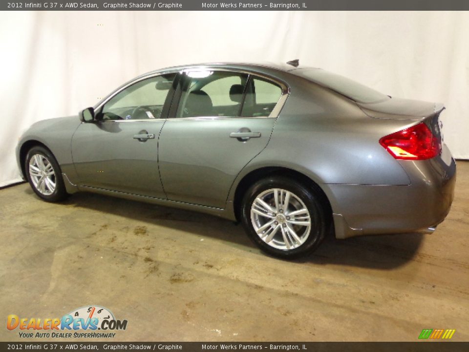2012 Infiniti G 37 x AWD Sedan Graphite Shadow / Graphite Photo #13